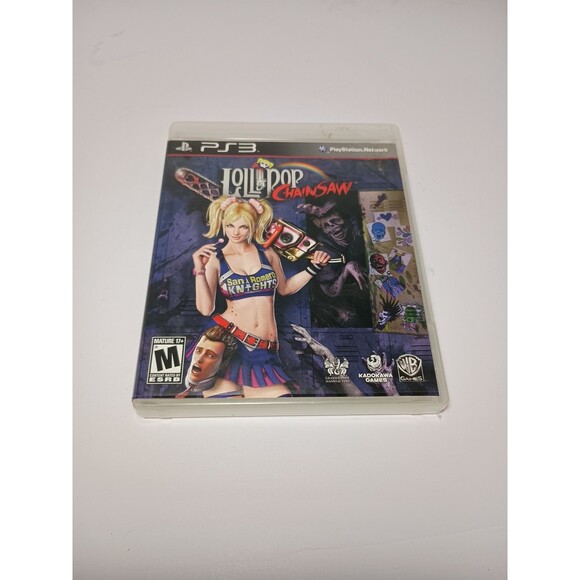 Near Mint Lollipop Chainsaw PS3 Video Game PlayStation 3 Horror CIB Complete - Picture 2 of 12